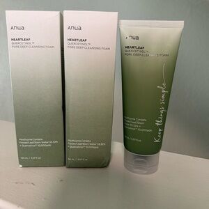 Bundle of 3 - Anya Heartleaf Quercetinol Pore Deep Cleansing Foams